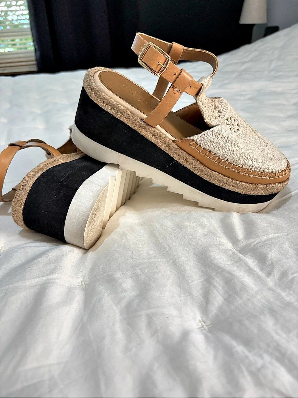 Free People Morning in Mykonos Espadrilles Wedges - Picture 2 of 4